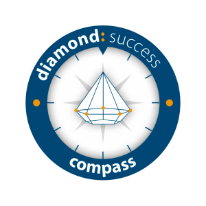 diamond success compass Logo